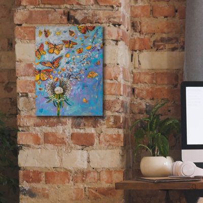 'Monarch Migration A' by St. Hilaire Elizabeth, Canvas Wall Art