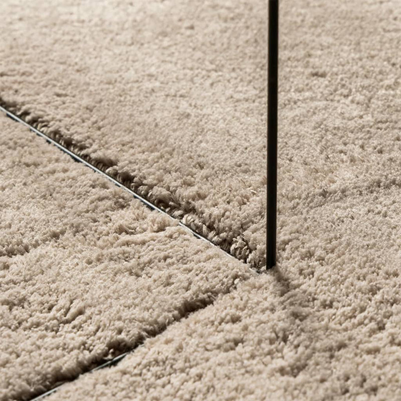 Rug "HUARTE" Short Pile Soft and Washable Sand, Rectangle 200 x 280cm