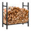 Porte-bûches en bois robuste Myleisha