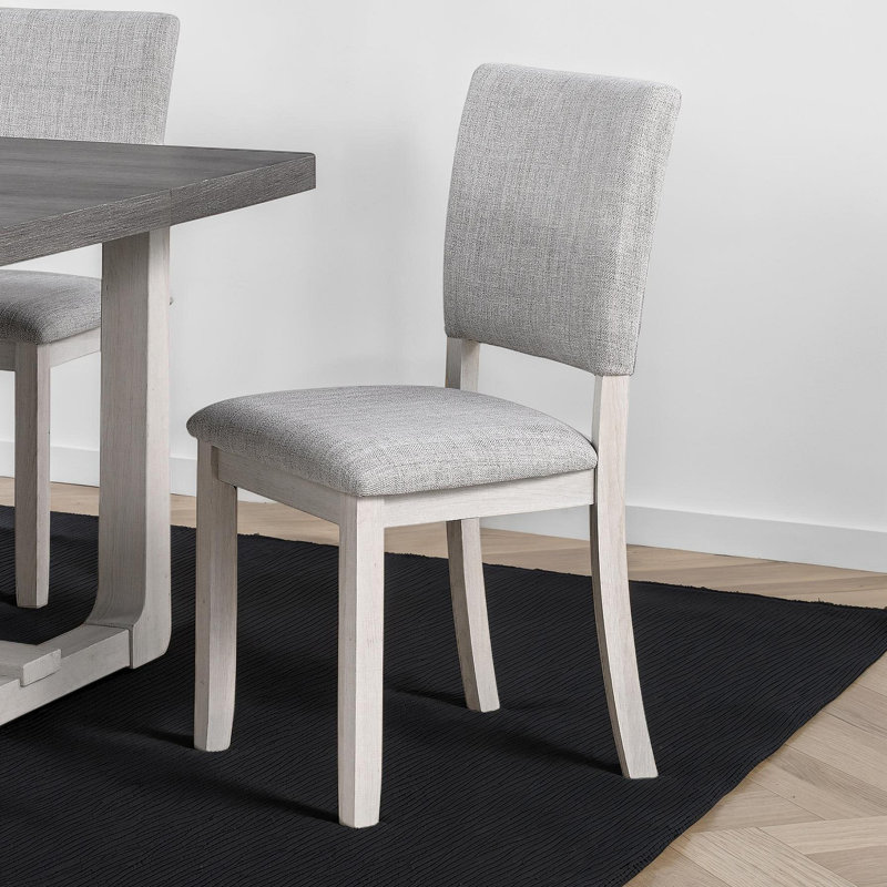 Chaise d'appoint 4Pc, Gris, Gris