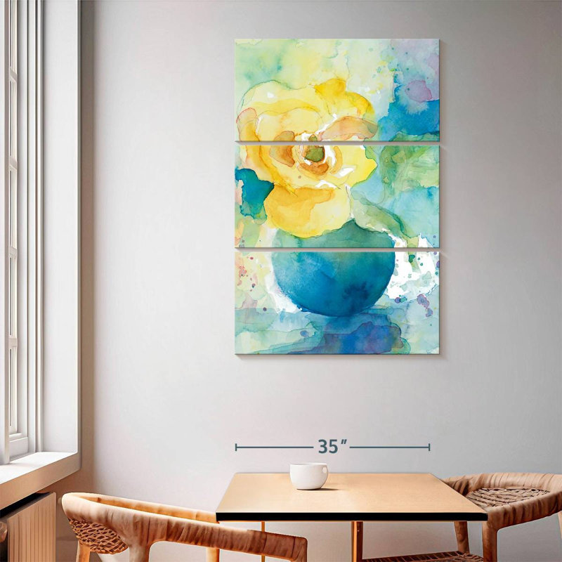 Avery, vase de fleurs I, H 65 po x l 42 po