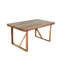 Élégant patio en bois pour une belle expérience extérieure Table et chaises de qualité