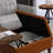 Marcelles 31.5" Solid Wood Faux Leather Square Storage Ottoman-1654686861