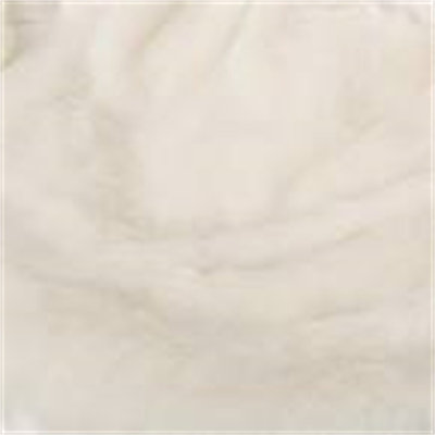 Amori Modern 3 Foot Faux Fur Bean Bag  White Color