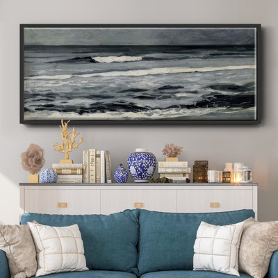 «Moody Sea II», reproduction sur toile flottante