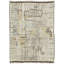 Modern Distressed One-of-a-Kind Rectangle 9'9" X 13'8" Area Rug