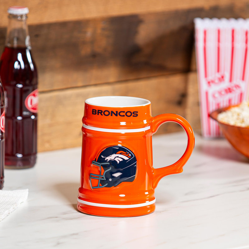 Tasse en céramique Denonc Broncos, 24 oz