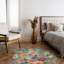 Tapis tressé à motif de pétales de jardin Springtime-106464219
