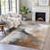 Machine Washable Indoor/Outdoor Xhevrie Paprika Rug
