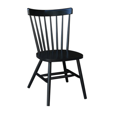 August Grove® Sofia Solid Wood Slat Back Side Chair & Reviews | Wayfair