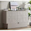 Cabinet Bed with Storage, Queen Bed ,Folding Foam Mattress & Oversized Drawers, Murphy Bed , Set of Sockets & USB Ports,Space-Saving Folding Murphy Bed-1566880692