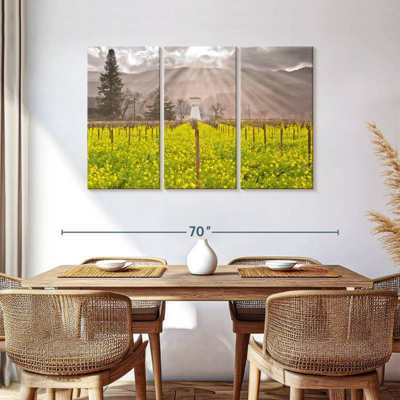 Alvord Napa Valley Vineyards, 36" H x 57" W