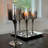 Long Stem Silver Ombre Votives