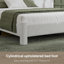 Ensemble de lit plateforme tapissier 2 pièces Boucle-1652588782-1652588783