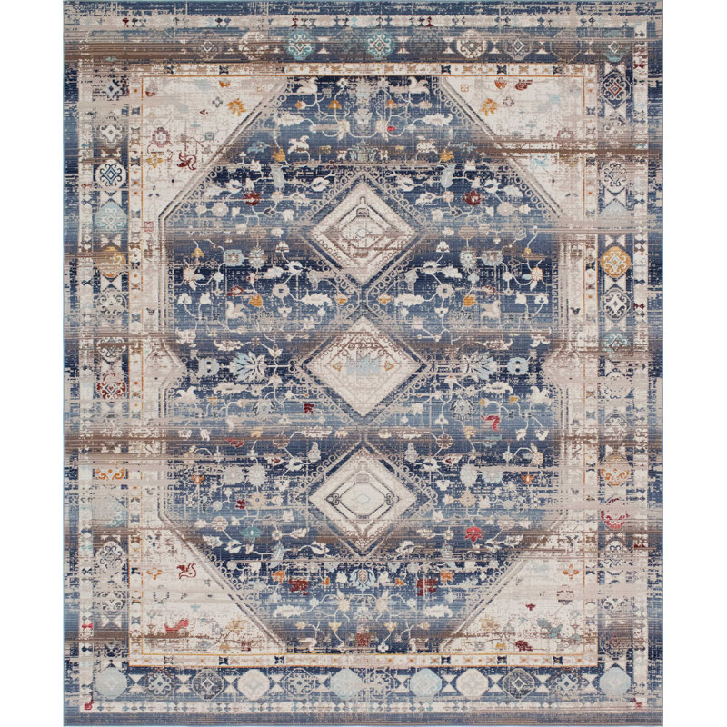 Morvant Oriental Indoor Rug, Rectangle 5'3" x 7'10"