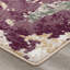 Tapis de couloir aquarelle mauve Res Resence