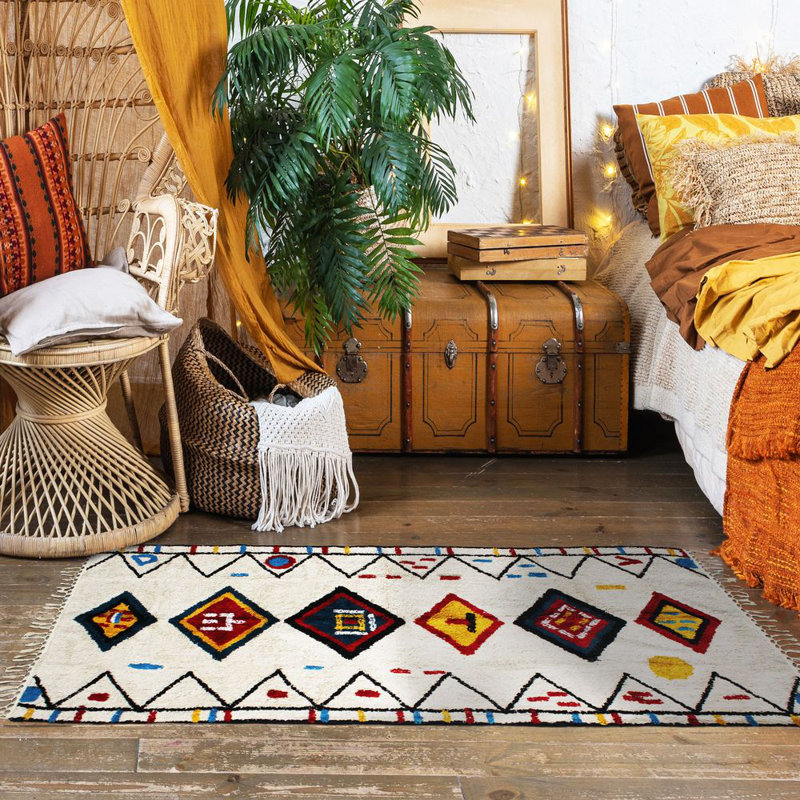 Gainford Southwestern Area Rug, Rectangle 160 x 230cm