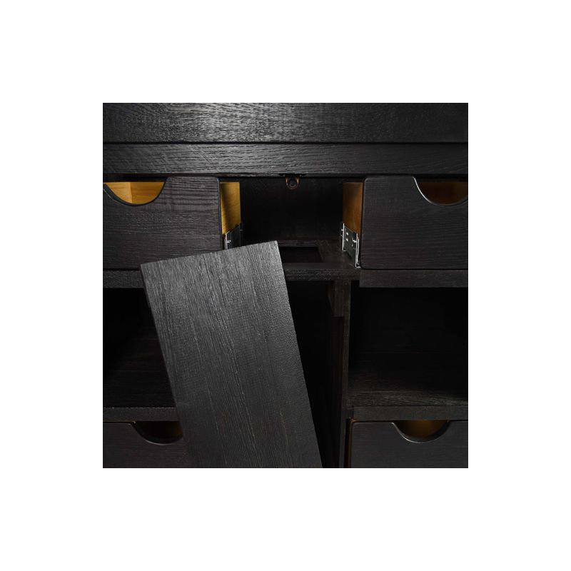 Vintner 36" Single Bathroom Vanity Base Only, Noir