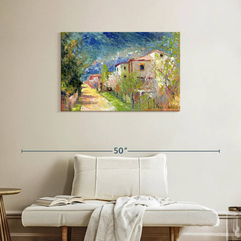 Alvord Italy II, 24" H x 36" W
