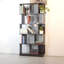 Bibliothèque moderne à 5 niveaux avec rangement ouvert pour le salon, le bureau personnel et la chambre à coucher-1300824745
