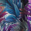 Palmier à motif tropical Palmier - rideau à motif floral - 1 panneau-107549557