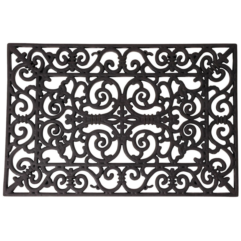 Rect. Rubber Doormat, Rectangle 40 x 60cm