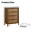 Commode 4 tiroirs Vichy