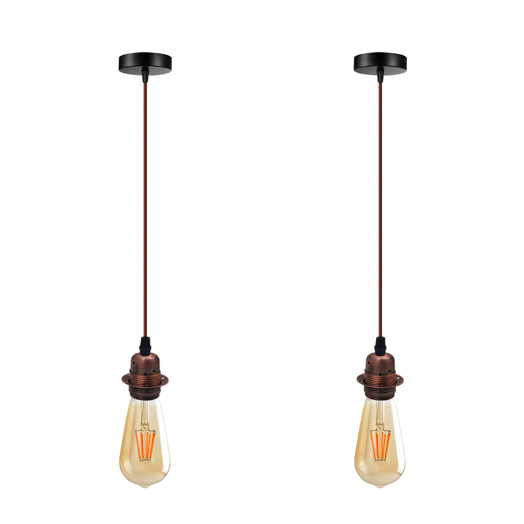 Bardsley 2 - Light Single Bulb Pendant