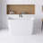 47 In. X 27 In. Freestanding Acrylic Soaking Bathtub-106839635