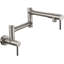Pot Filler - Dual Handle Wall Mount - Contemporary-398549383-398549378