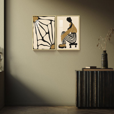 Boho Artwork, 2 pièces
