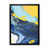 Impression noire sur toile encadrée sélectionné