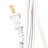 RAYOVAC® Indoor Extension Cord With Straight Plug, 9-Ft., White