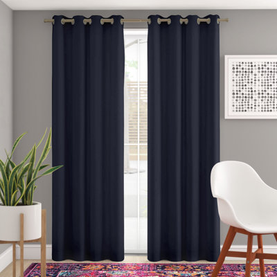 Mcmanus Room Darkening Thermal Grommet Curtain Panels