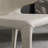 White Solid back side Chair(Set of 2)