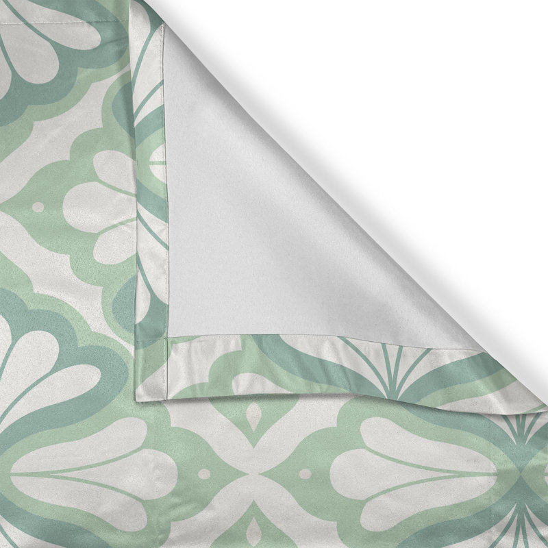 Semi Sheer Curtain Pair