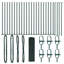Vidaxl Fence With Posts Steel-116797794-116797777