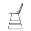 Tabourets de comptoir 2 de conception moderne avec structure en fer et coussins d'eau - P 24,56 po x l 18,52 po, H 42,14 po, hauteur de l'assise 2 et 26,25 po, capacité de charge de 400 lb