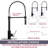 Westbrass Pull Down Spray Kitchen Faucet-59881604