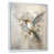 White Floater Framed