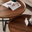 Abstract Side Table Set