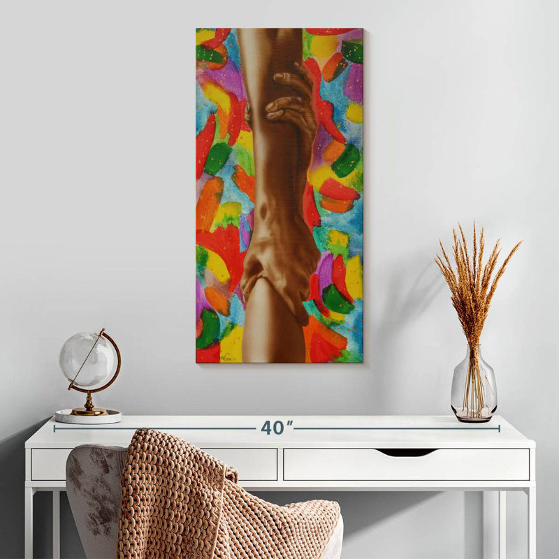 Brothers Keeper, 30" H x 15" W