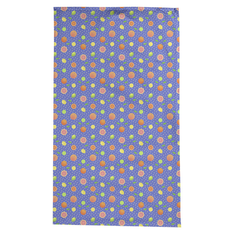 Nappe à motif de fruit Leffel, Bleu
