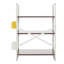 Étagère de rangement à 3 niveaux avec 2 boîtes de rangement-51002380-50959230