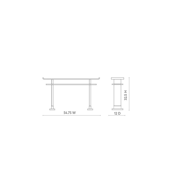 Dupre 54.75'' W Console Table