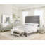 Ensemble de chambre à coucher avec table de chevet 2 pièces Milbrey-77453099