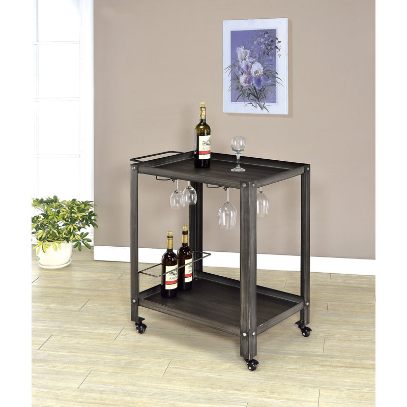 McGuinness Metal Bar Cart