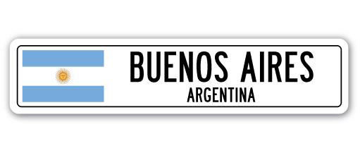 Plaque de rue en aluminium Asherton, H 4 po x l 18 po x P 1 po