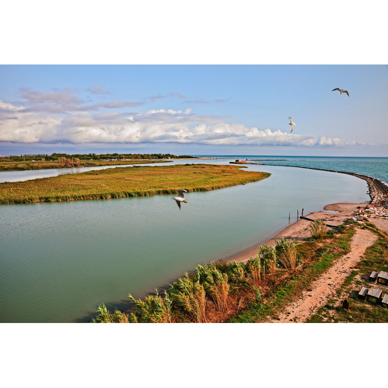 Rosolina, Italy par Ermess - Photographie sur toile tendue, H 8 po x l 12 po x P 1,25 po