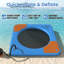 Quai flottant gonflable de 10 pi avec filet de natation en filet